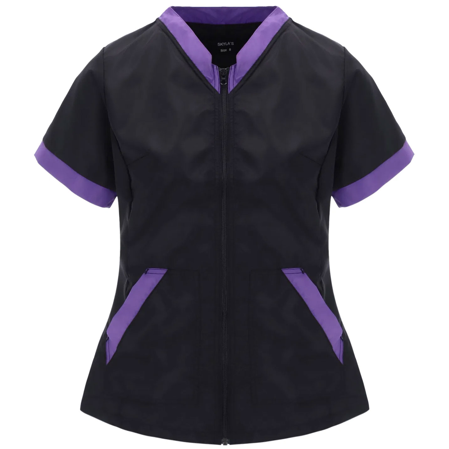 Black and Purple