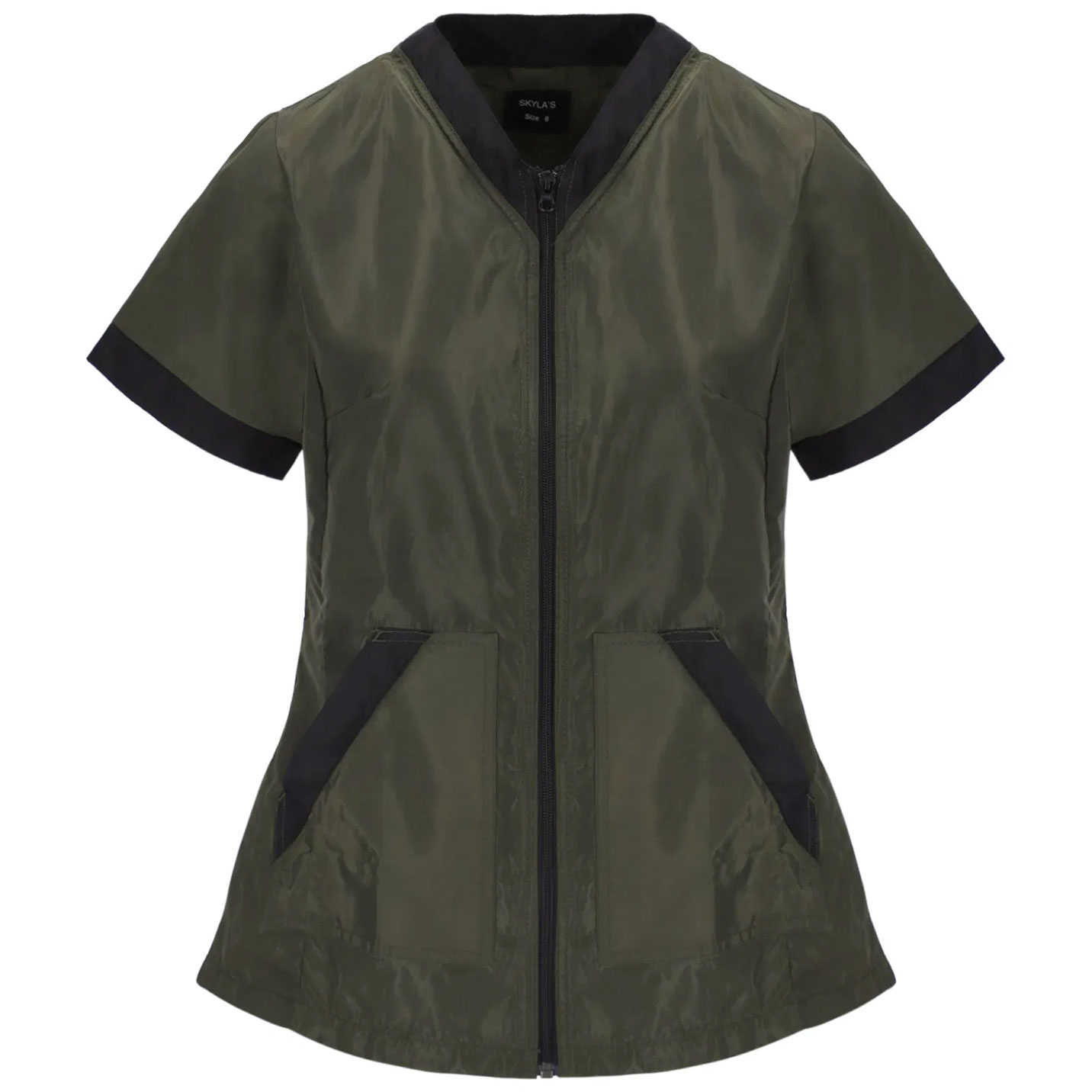 Khaki and Black