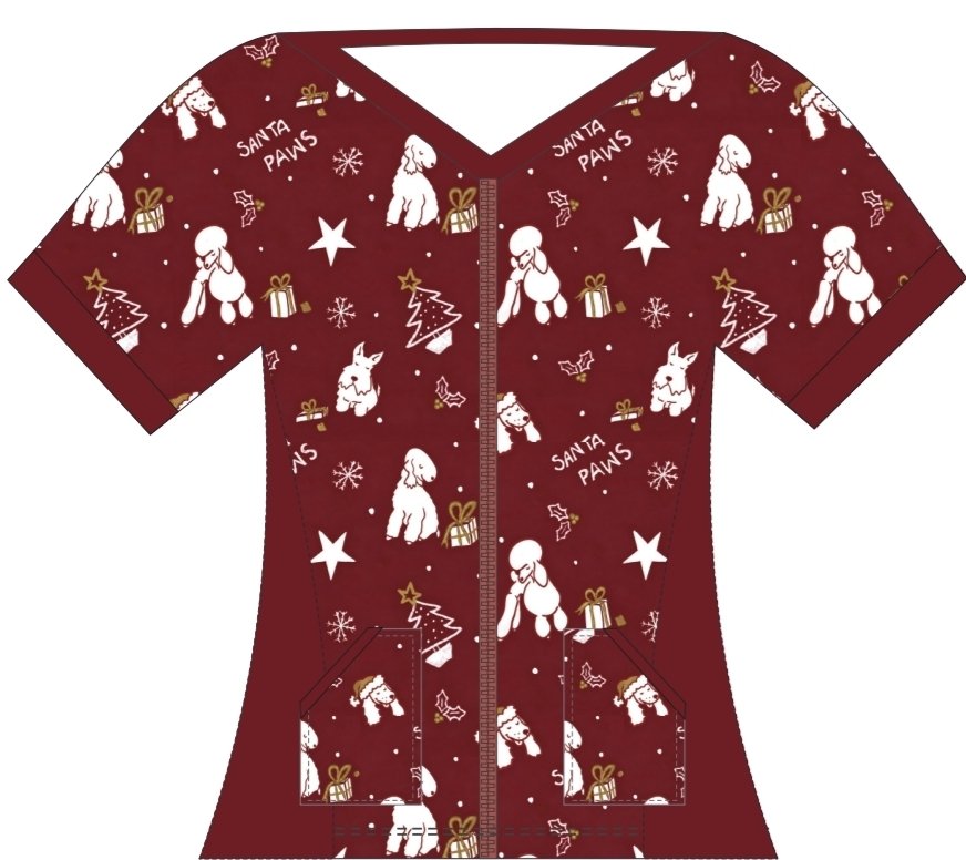 Crimson Santa Paws PRE-ORDER ONLY